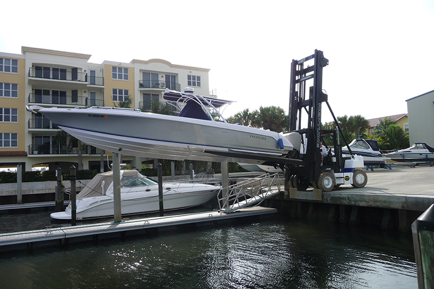 sailboat dry storage